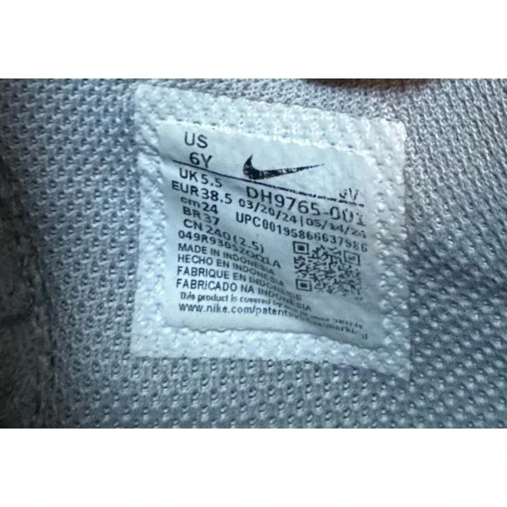 Nike Dunk Low Two-Toned Grey Youth 6Y DH9765-001 Sneakers